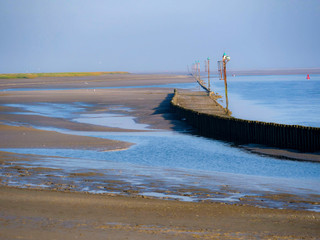 A marée basse