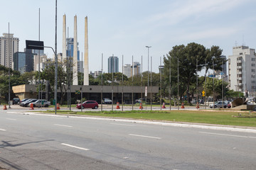 Fototapeta na wymiar Praça Heróis da FEB