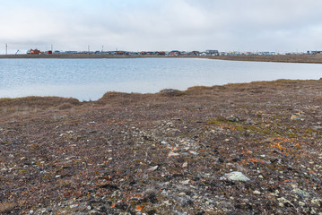 Arctic Harbor at Cambridge Bay
