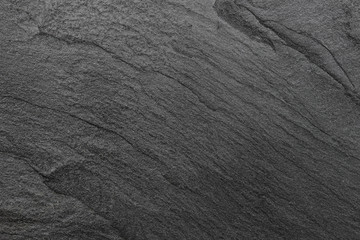 Naklejka premium Dark grey black slate background or texture.