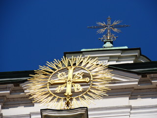Details einer Prager Kirche