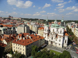 Naklejka na ściany i meble Blick auf Prag
