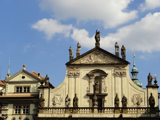 Fototapeta na wymiar historische Architektur in Prag