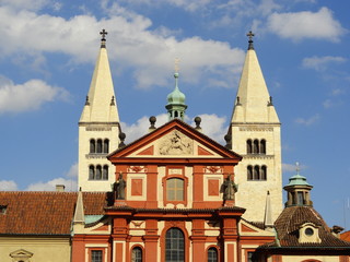 Fototapeta na wymiar historische Architektur in Prag