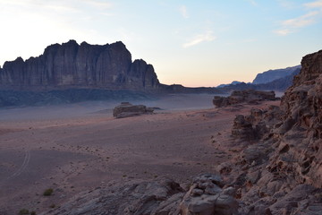 Désert Wadi Rum Jordanie