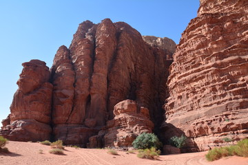 Désert Wadi Rum Jordanie