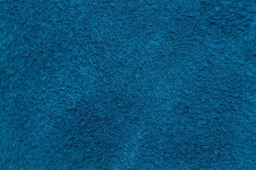 Blue suede surface. Natural backgrounds. Painted skin.