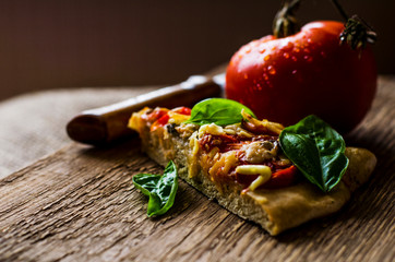 red peppers stuffed with meat and vegetables