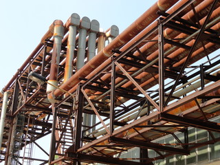 Fototapeta premium alte Leitungen