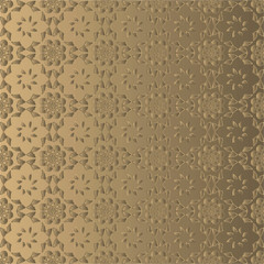 Abstract gold seamless pattern