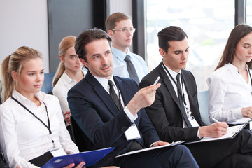 Audience at conference hall