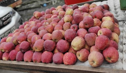 potatoes at the market