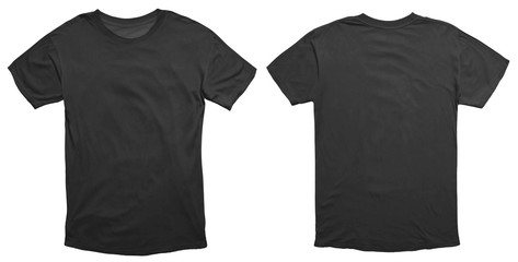 Black Shirt Design Template - obrazy, fototapety, plakaty