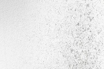 Wall panel grunge white,light grey concrete backdrop.Dirty,dust grey wall concrete,cement blackboard texture and splash black color brush stroke for architecture or abstract background.Blurred image.