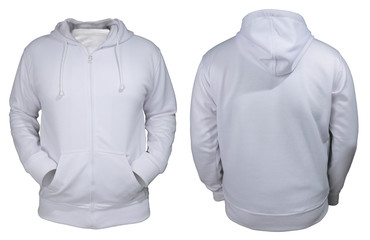 White Hoodie Mock up