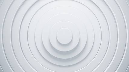 Obraz premium Abstract geometric radial background for corporate style. Clean and bright texture for business template concept. 3d render illustration.