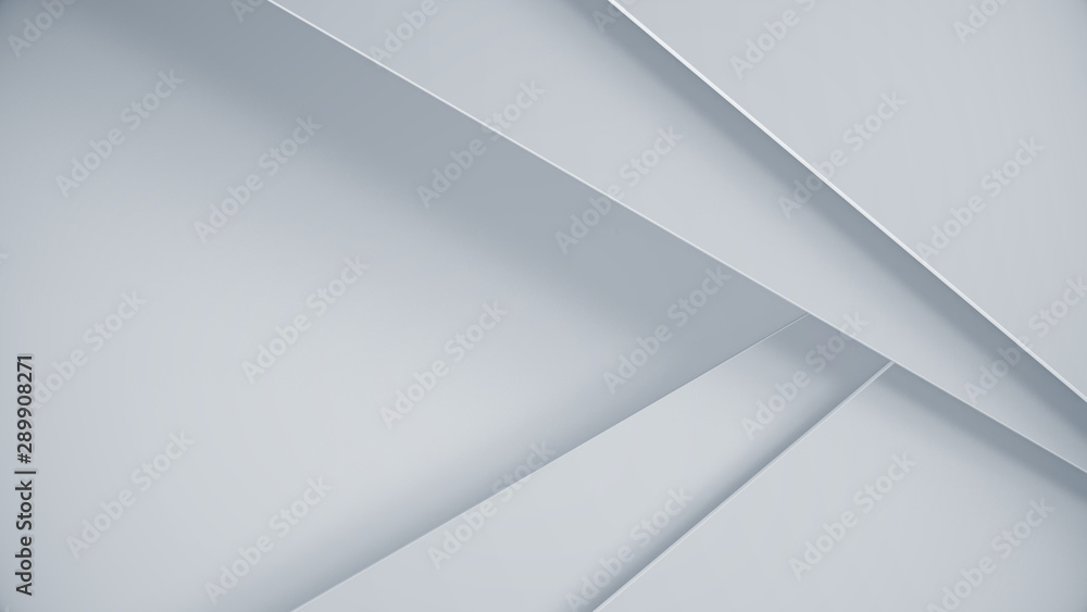 Canvas Prints clean abstract background for business slide. minimal style corporate template. 3d illustration.
