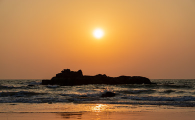 Sunset View at Arambol Beach