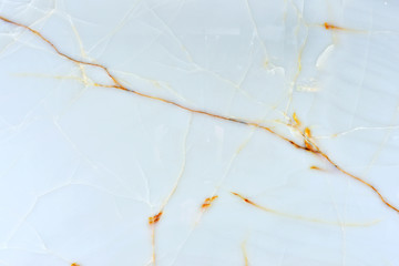 Real natural " Onyx White Golden Vein " texture pattern.
