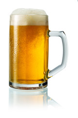 Pitcher of Beer with Foam