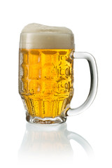 Pitcher of Beer with Foam