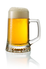 Pitcher of Beer with Foam