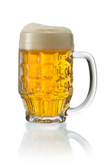 Pitcher of Beer with Foam
