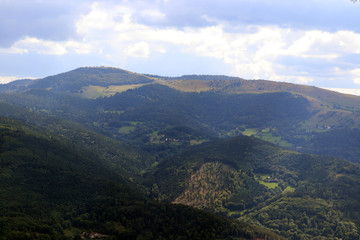 Du soleil entre les nuages