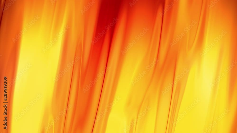 Poster a red yellow gradient of a bright fire color changes slowly and cyclically. 4k smooth seamless loope