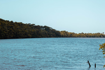 Fototapeta na wymiar Preguiça's River - Leçóis Maranhenses Maranhão Brazil