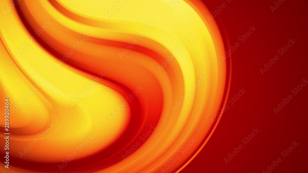 Poster a red yellow gradient of a bright fire color changes slowly and cyclically. 4k smooth seamless loope