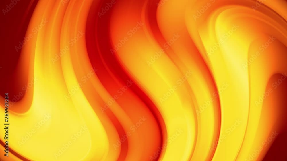 Poster a red yellow gradient of a bright fire color changes slowly and cyclically. 4k smooth seamless loope