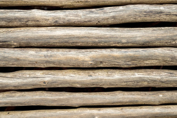 texture Lumber lined up. Background of timber