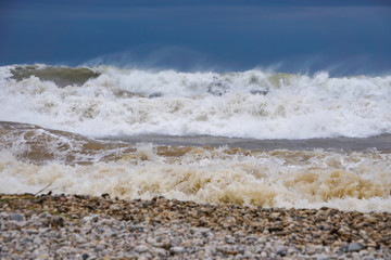 ALTEA, SPAIN - SEPTEMBER 12, 2019: Beautiful views of Altea with gorgeous sea and incredible nature 