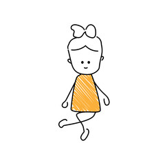 Character with thinking emoji