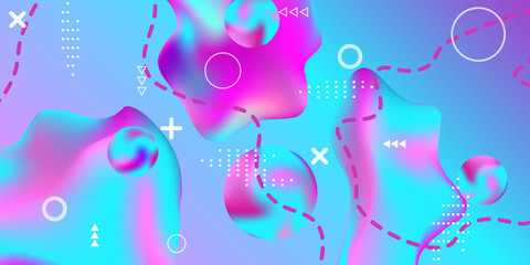 Summer sound poster.