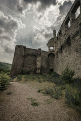 Castle Metternich above the Moselle valley