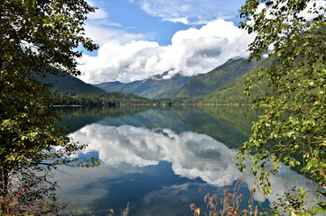 Three Valley Gap reflections on Three Valley Lake