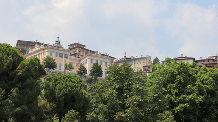 Fototapeta na wymiar Italie - Lombardie - Bergamo - Palazzo Medolago Albani