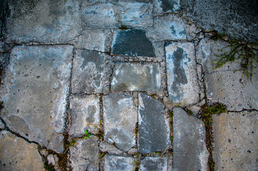 An Old Brick Wall. The Background Is Made Of Bricks.