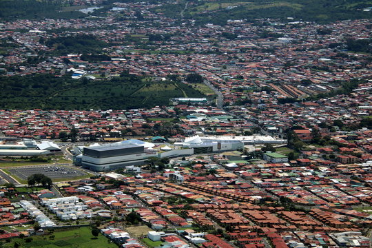 Heredia: Oxigeno Mall y Centro de Heredia, Costa Rica Stock Photo | Adobe  Stock