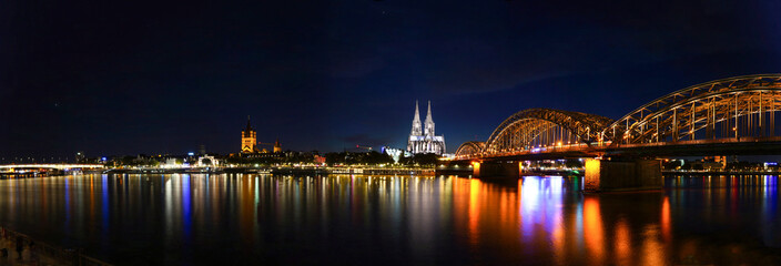 Naklejka premium Köln am Rhein