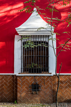 Fachada roja