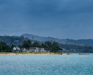 Obraz premium Oceanfront Property