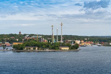 Fototapeta na wymiar The Stockholm Luna Park