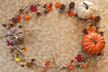 White Fall Background