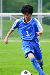 サッカー　フットボール © makieni