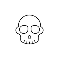 Skull, fairy tale icon. Element of fairy Tale icon