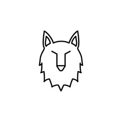 Wolf, fairy tale icon. Element of fairy Tale icon