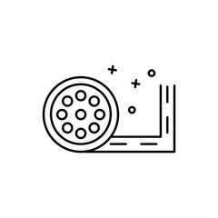 Reel, film, cinema icon. Element of film Industry icon